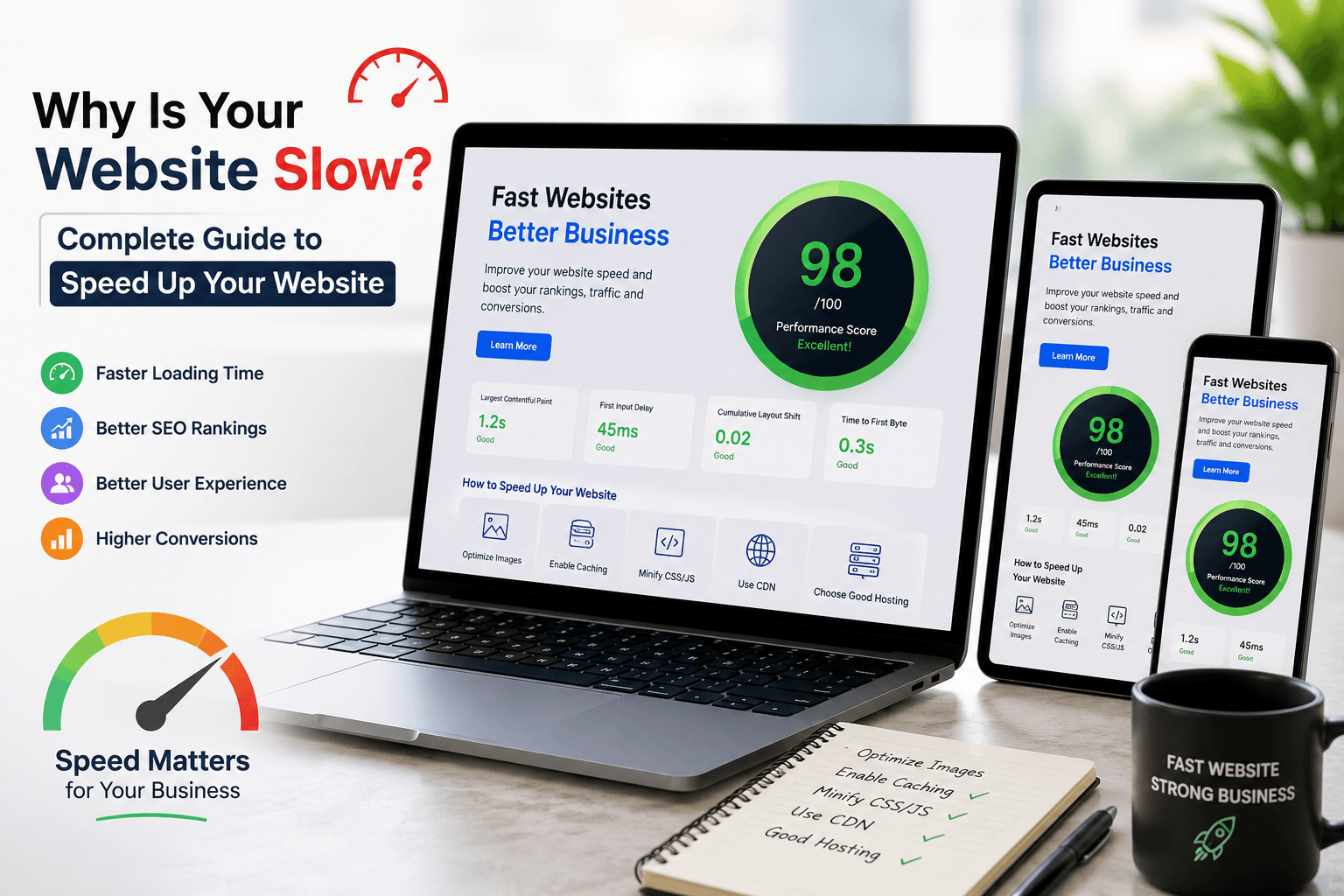 Why Is Your Website Slow? Complete Guide to Speed Up Your Website in 2026
